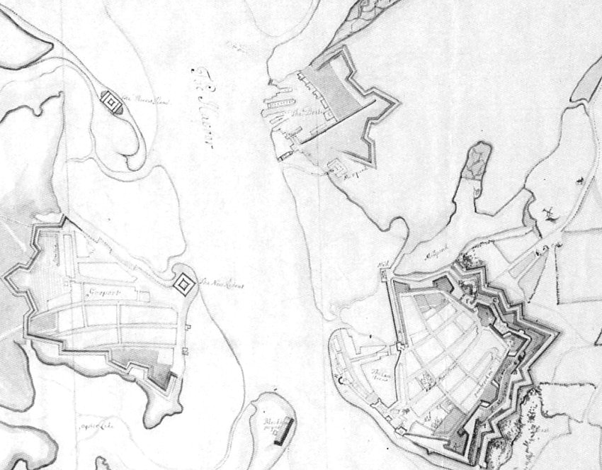 1679 Map of Portsmouth