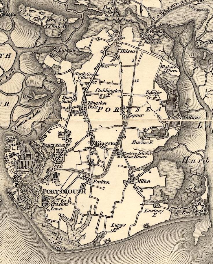 1791 Map of Portsmouth